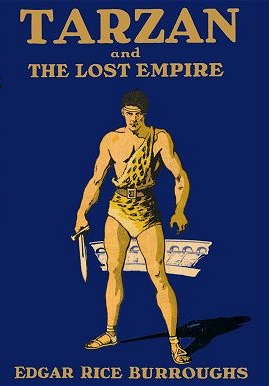 Dust jacket from Metropolitan Books edition of Tarzan and the Lost Empire