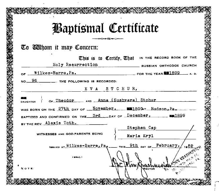 what is certificate of confirmation mean